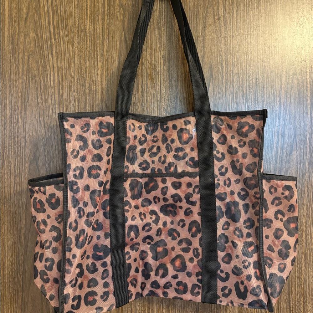 Leopard Print Tote Bag
